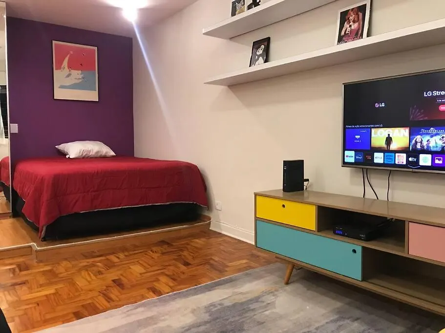 Апартаменты Ape33 Sp - Kit Central Equipada Сан-Пауло